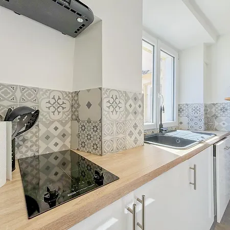 Cours Saleya - Wifi, Ac, 2pers, Apercu Mer Apartamento Niza