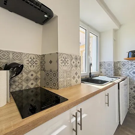 Cours Saleya - Wifi, Ac, 2pers, Apercu Mer Apartamento Niza