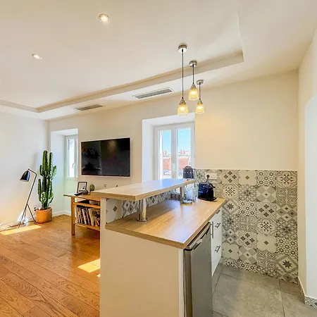 Cours Saleya - Wifi, Ac, 2pers, Apercu Mer Nizza